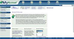 Desktop Screenshot of myaccount.ccvn.com